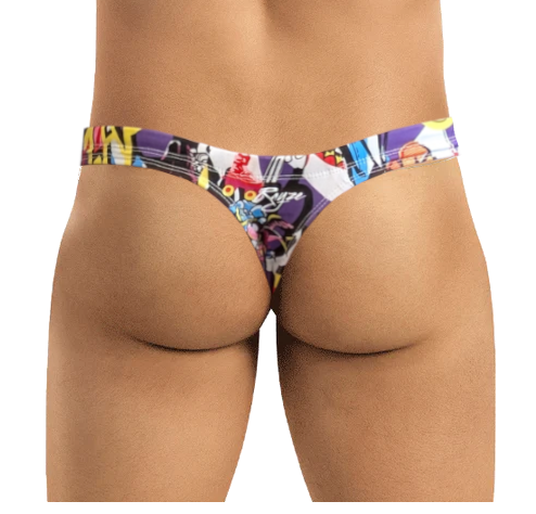 Cartoon Chaos Swim Thong