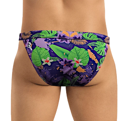 Purple Paradise Minimus Swim Brief