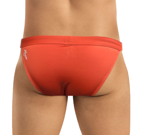 Orange Minimus Swim Brief