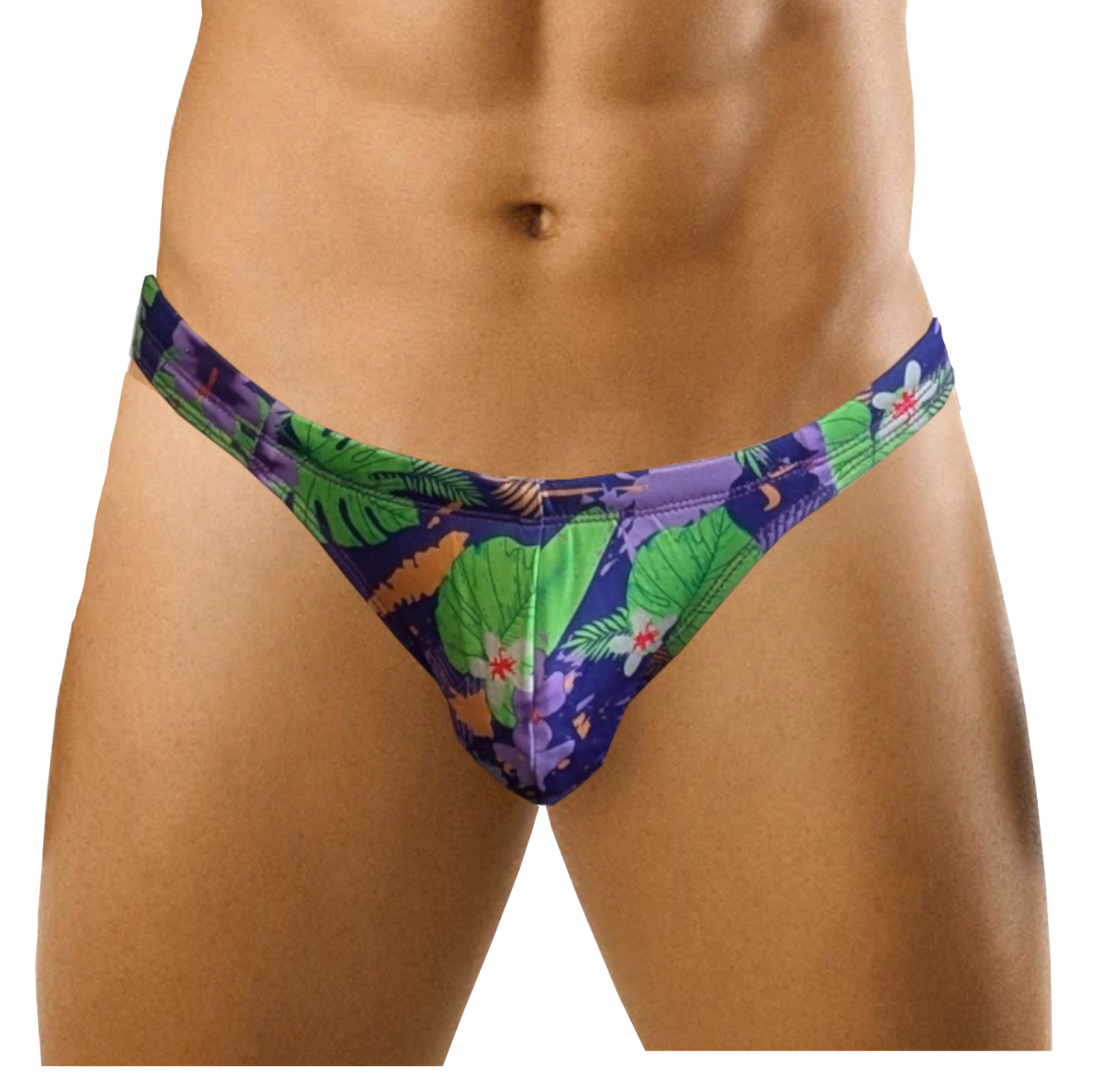 Purple Paradise Swim Thong