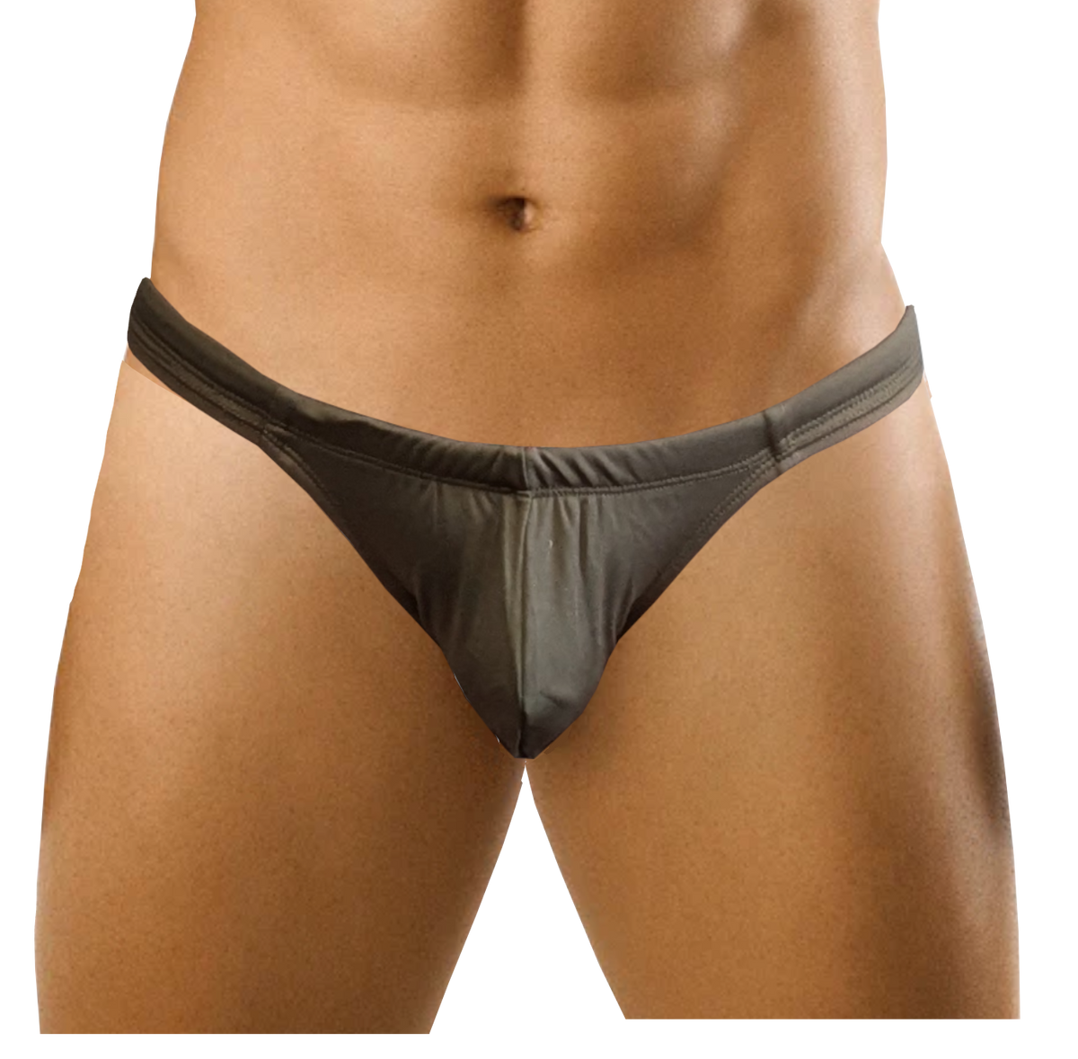 Olive Swim Thong