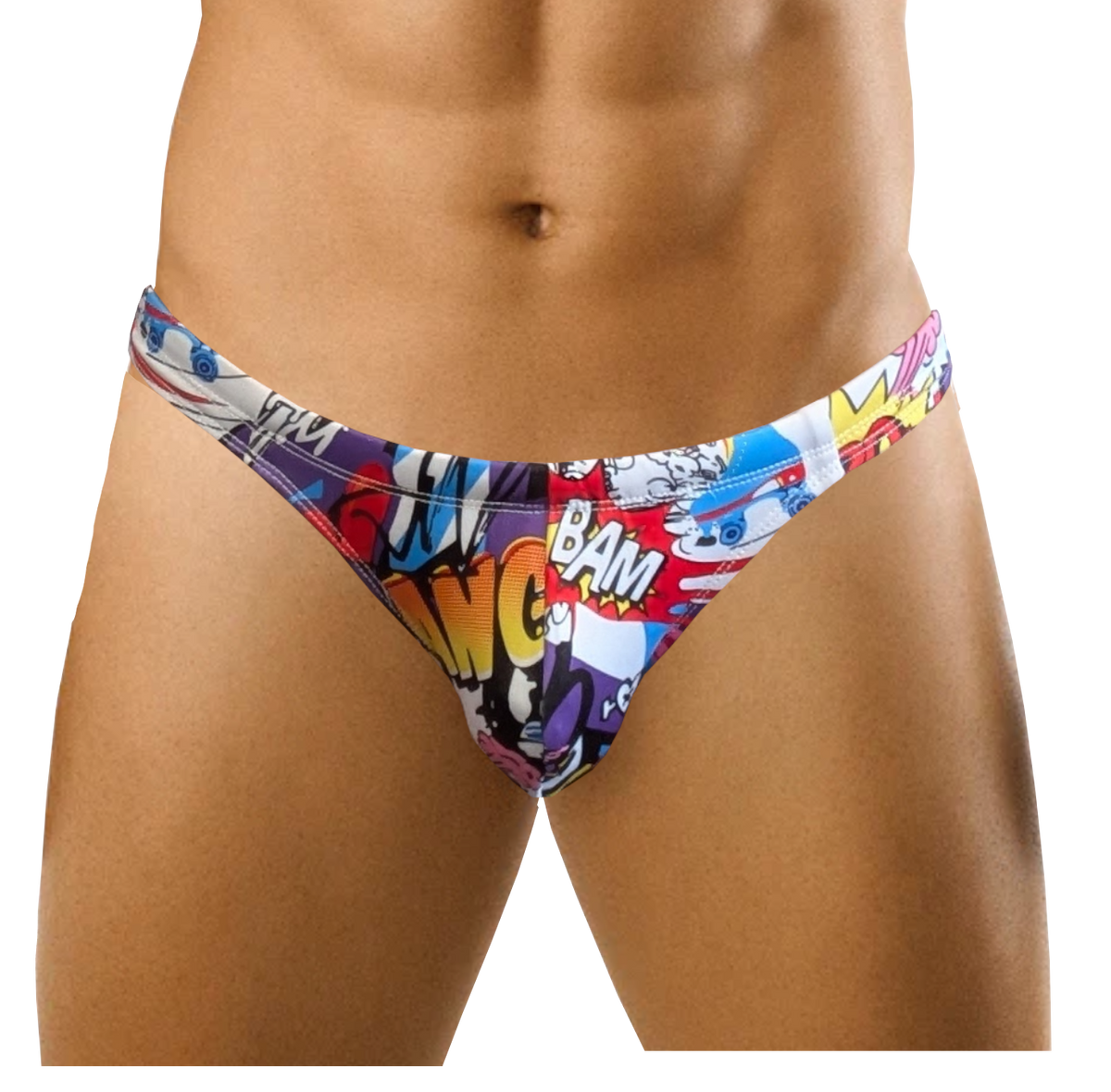 Cartoon Chaos Swim Thong