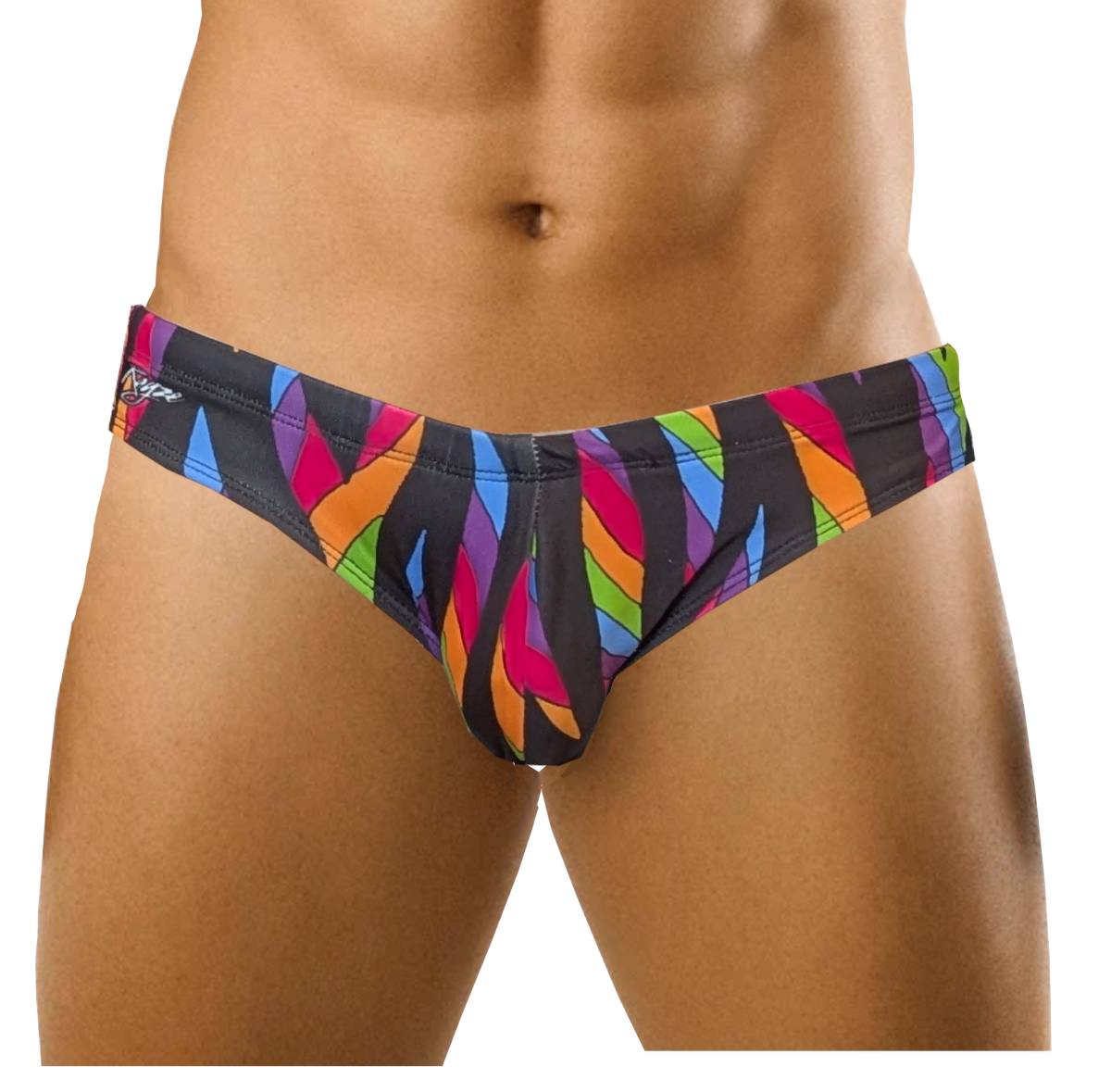 Prismatic Flame Swim Bikini