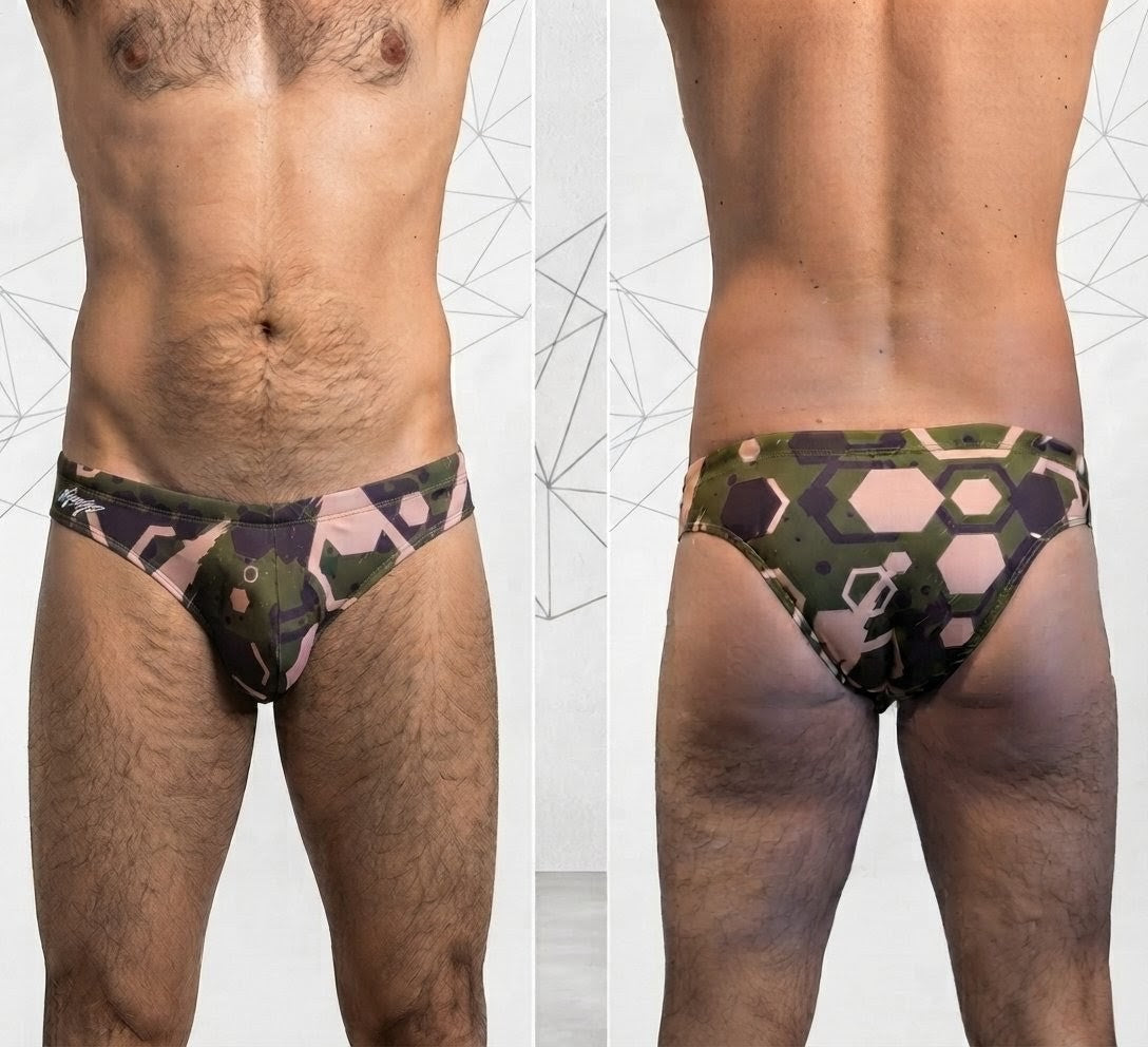 Phantom Grid Swim Bikini